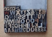 Small Wooden Letterpress