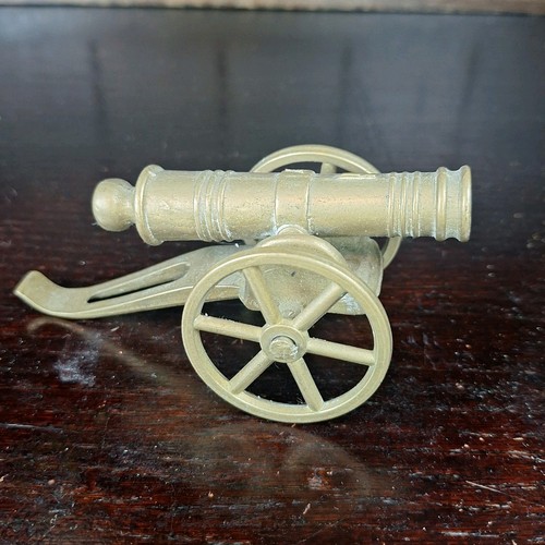 Vintage brass canon artillery - canon,