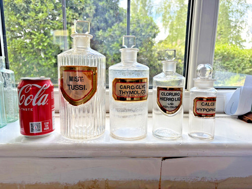 Large antique apothecary - antique,