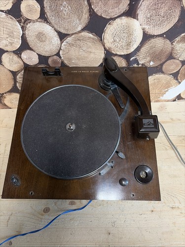 Hmv radiogram deck - radiogram, record