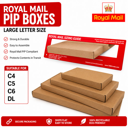 Large letter royal - letter, pip