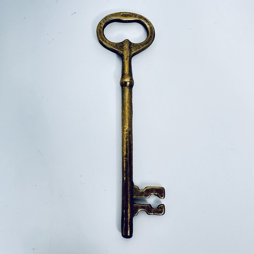 Large antique brass skeleton - antique,
