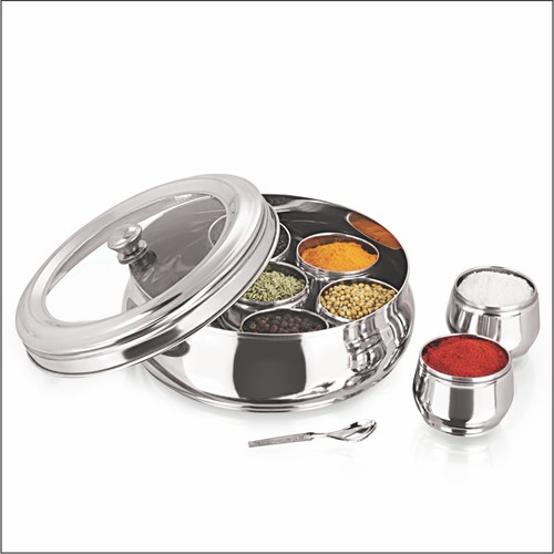 Premium indian spice tin - premium,