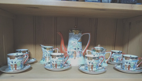 Piece vintage japanese tea - 15,