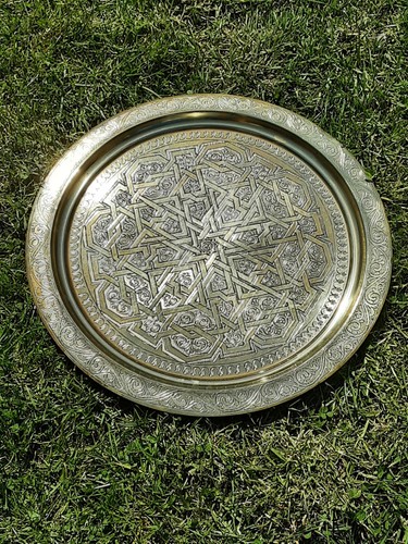 Stunning large solid brass - large,