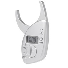 Digital Body Fat Caliper Skinfold Caliper LCD Display Skin Muscle TesterA