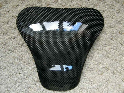 Carbon fibre tank protector - carbon,