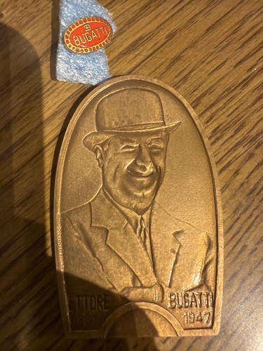 Ettore bugatti bronze - ettore, monnaie