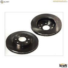 2x BRAKE DISC 6044146 FOR NISSAN X-TRAIL PRIMERA/Hatchback MAXIMA/QX/V ALMERA