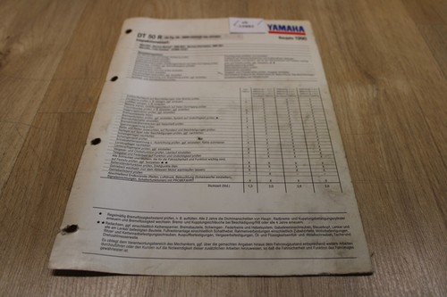 Yamaha dt50r 3mn inspection - 3mn,