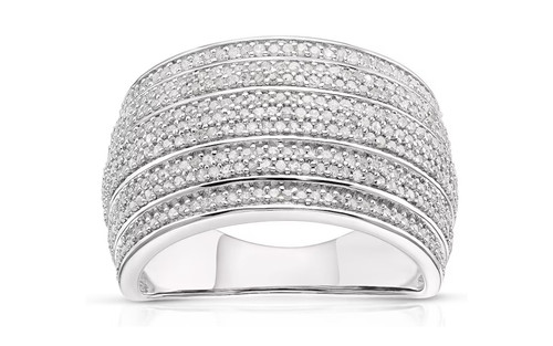 Diamond ring 9ct - ring.,