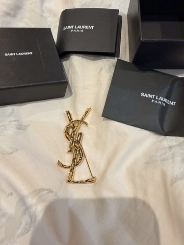 Authentic ysl brooch - authentic,