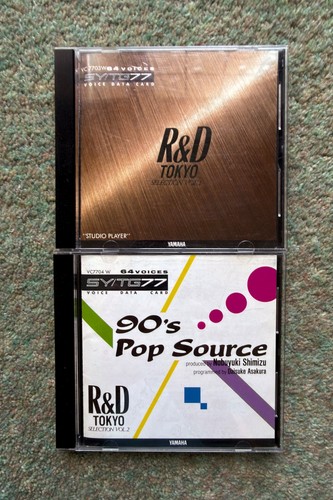 Yamaha sy77 sound card set - yamaha,