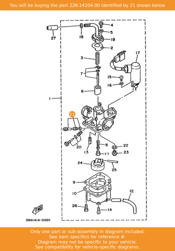 Yamaha air screw set - air,