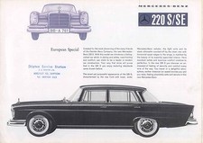 Mercedes Benz 220 S & SE