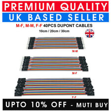40PCS DUPONT JUMP WIRES M-F
