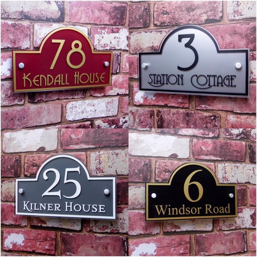 Address plaques and - address,