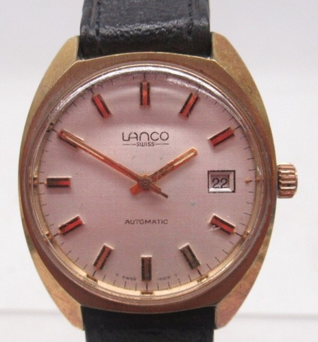 Vintage lanco automatic watch - lanco,