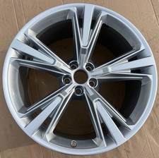 1 X GENUINE 21" ALLOY WHEEL AUDI Q8 SQ8 4M 4M8601025H 10Jx21 ET20 RIM FREEHUB