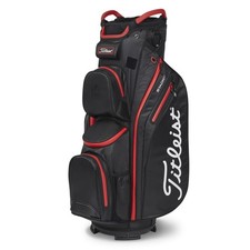 Titleist StaDry Waterproof Cart 14 Bag TB23 - Black/Red