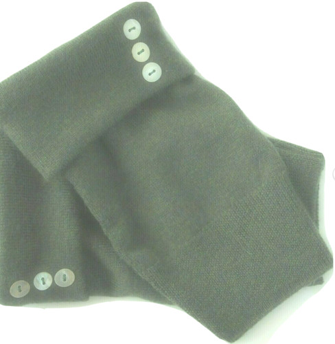 Fingerless gloves green - gloves,