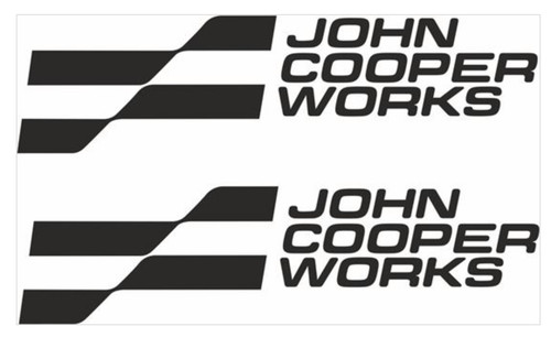 John cooper works decals - john,