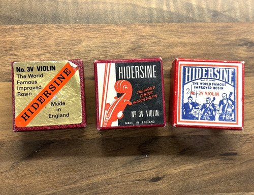 Three hidersine violin - violin, rosins