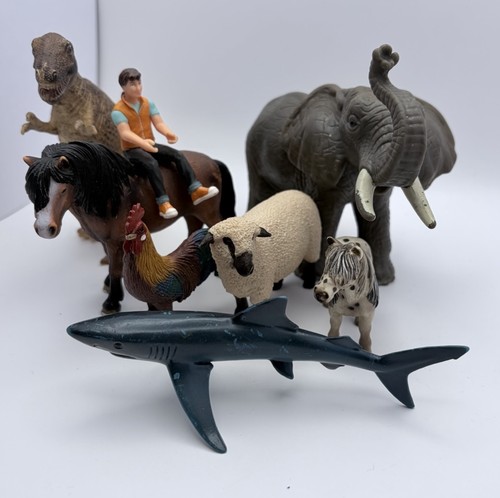 Schleich figures lot animals - figures, &