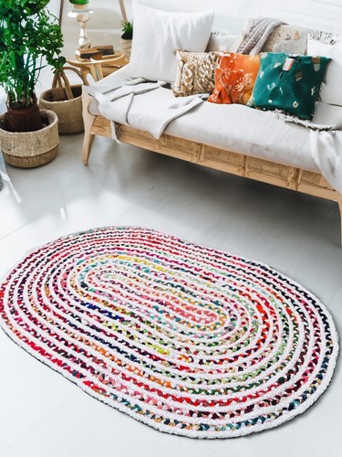 Rug mat carpet oval rag - oval,