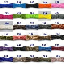 3mm micro cord paracord braided cord parachute line parachute cord 15-30m