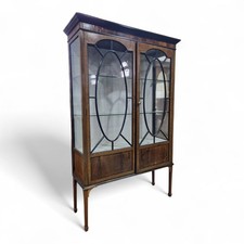 Antique Mahogany Inlaid Double