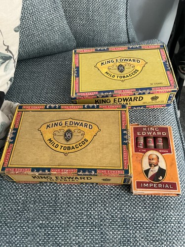 Collectable empty cigar boxes - collectable,