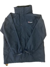 Vintage Berghaus Goretex Jacket Mens medium blue