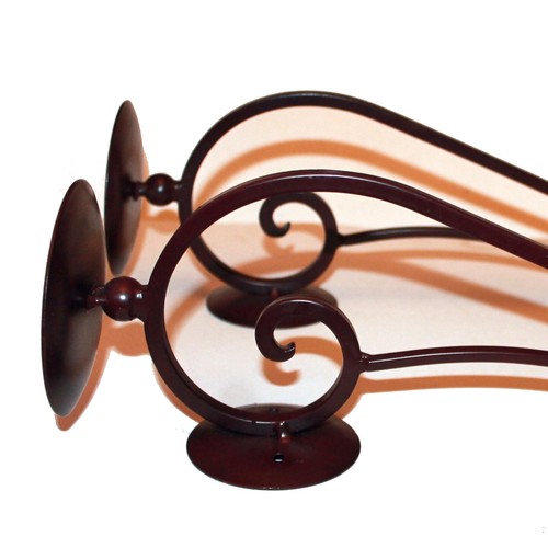 Pair stylish wrought - a,