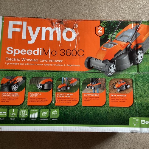 Flymo speedi 360c electric - flymo,