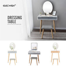 White Dressing Table Stool Set