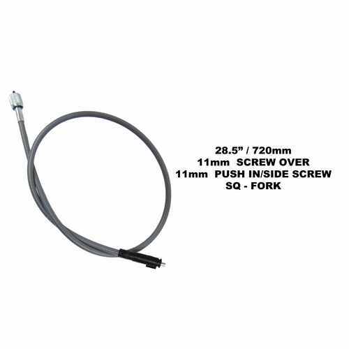 Speedo cable fits honda 75 - cable,
