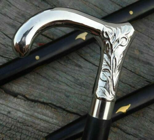 Solid silver walking - solid,