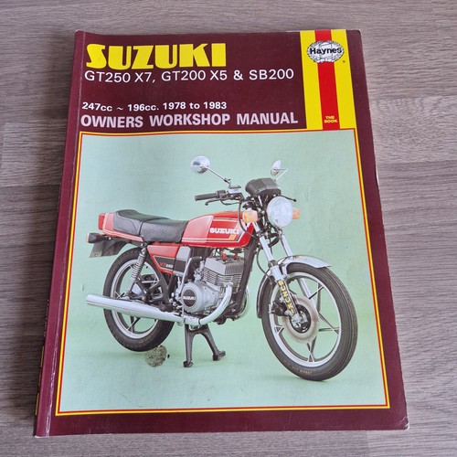 Suzuki gt250x7 gt200x5 - suzuki, &