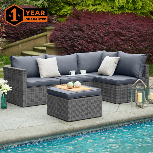 Rattan seater garden - rattan,
