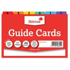 Silvine Plain Unruled 6x4"