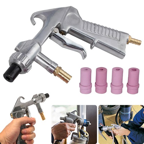 Sand blaster gun - blasting, grit