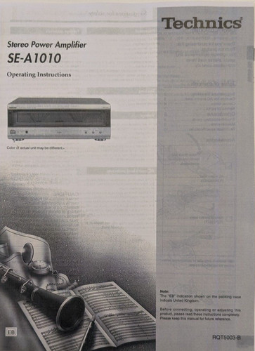Technics a1010 stereo power - stereo,