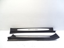 Mercedes R230 SL55 SL500 trim set, door step sills, AMG logo, 2306800335 2306800