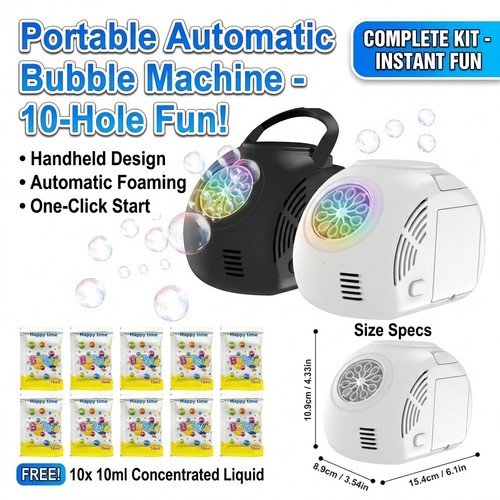 Automatic bubble machine - automatic,
