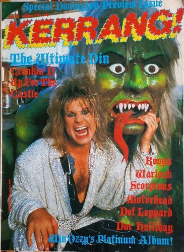 Ozzy kerrang issue - 126, august