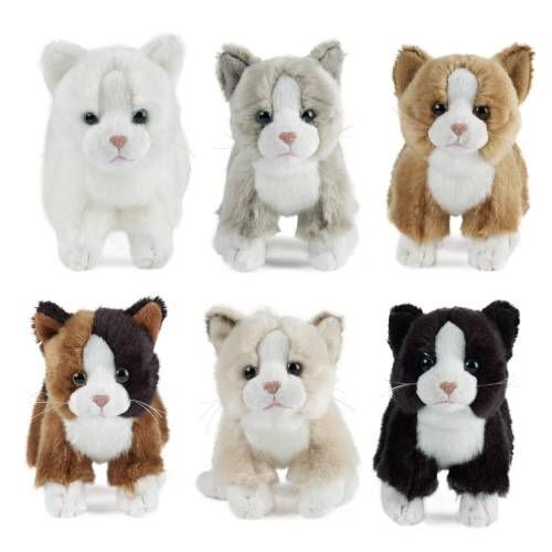 Living nature soft toy cat - soft,