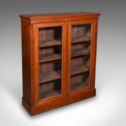 Antique display bookcase - display,