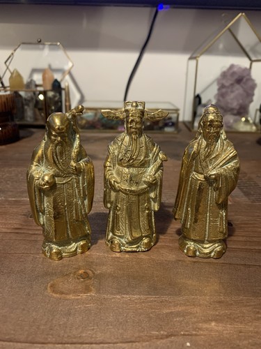 Vintage solid bronze brass - solid,