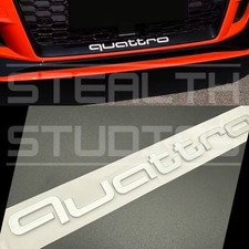 Matte Silver Quattro Front